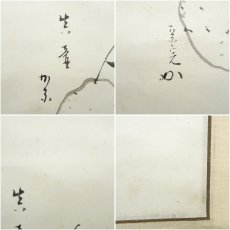 画像6: 堀内家十二代　宗完　兼中斎筆　俳句　柚子画賛　肉筆紙本掛軸（紙箱） (6)