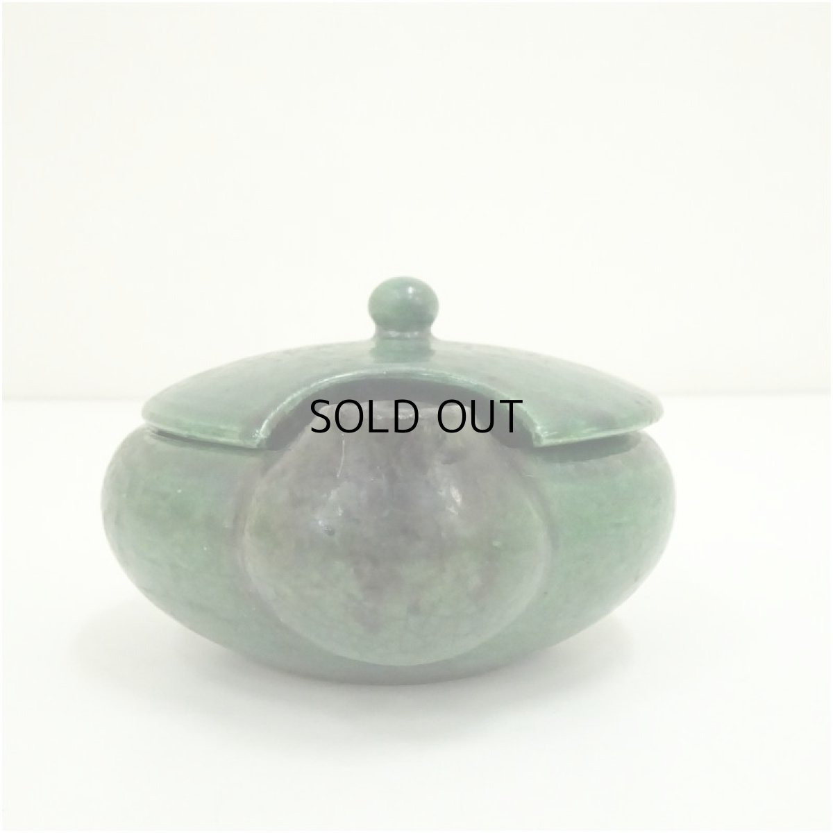 画像3: 川崎和楽造　青楽雀土器（すずめかわらけ） (3)