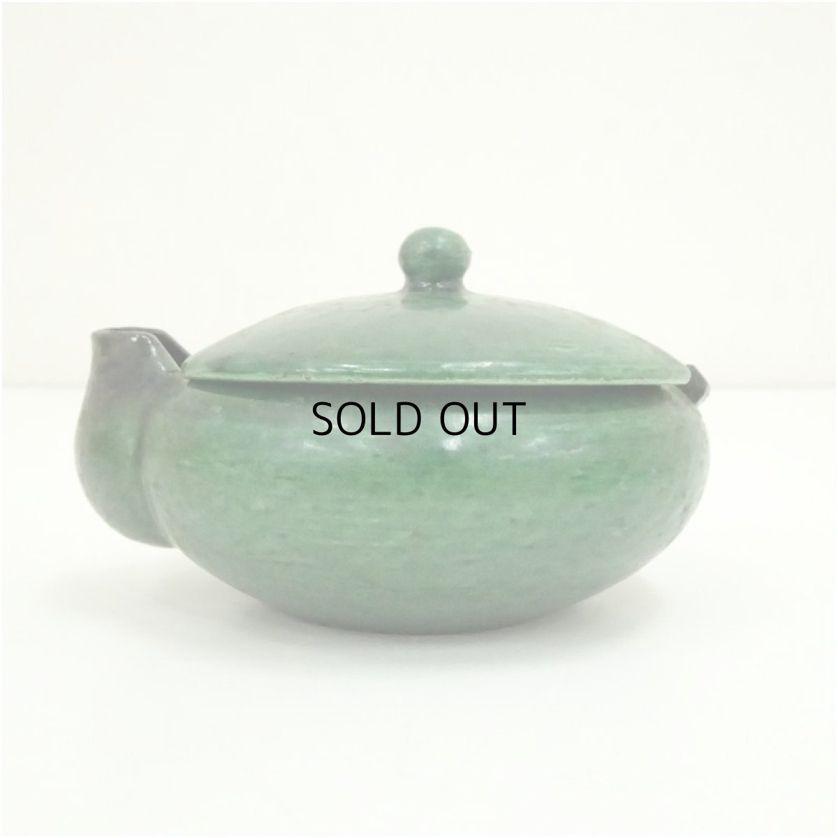 画像4: 川崎和楽造　青楽雀土器（すずめかわらけ） (4)