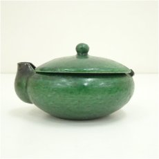 画像4: 川崎和楽造　青楽雀土器（すずめかわらけ） (4)