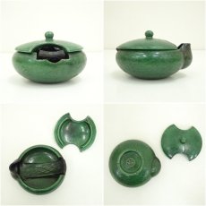 画像6: 川崎和楽造　青楽雀土器（すずめかわらけ） (6)