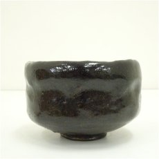 画像3: 加藤石春造　黒茶碗（共箱） (3)