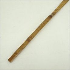 画像4: 竹工師　前田長好斎造　竹茶杓（銘：立田川）（大徳寺紫野　立花大亀書付）（共箱） (4)