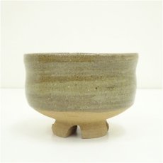 画像4: 灰釉割高台茶碗（保護箱） (4)