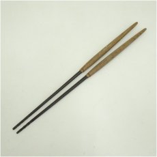 画像2: 炭道具　炉用火箸（箱付） (2)