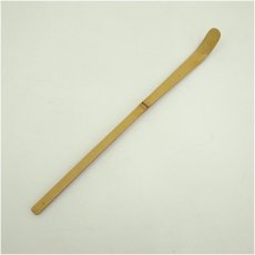 画像2: 輪島塗　朱漆塗柳蒔絵茶杓（共箱） (2)