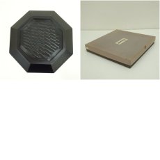 画像6: 漆塗八角盆（箱付） (6)