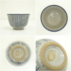 画像6: 美濃焼　秀泉陶苑　沢田秀一造　古染付汲出茶碗（共箱） (6)