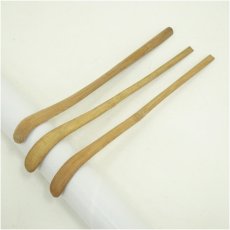 画像4: 竹・木地茶杓3本セット (4)