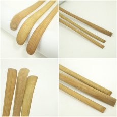 画像6: 竹・木地茶杓3本セット (6)