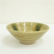 画像2: 晴峰造　黄瀬戸茶碗（共箱） (2)