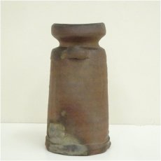 画像4: 備前焼　柴岡紘一造　花入（共箱） (4)