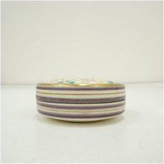 画像4: 京焼　宮本翠浩造　桜唐草香合（共箱） (4)