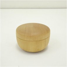 画像2: 木地棗（箱付） (2)