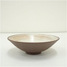 画像4: 桂山造　刷毛目平茶碗3客 (4)