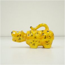 画像3: 琴浦窯　和田桐山造　干支寅香合（共箱） (3)