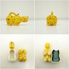 画像6: 琴浦窯　和田桐山造　干支寅香合（共箱） (6)