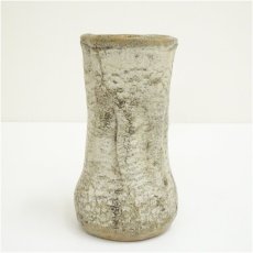 画像3: 河本五郎造　灰釉花入（共箱） (3)