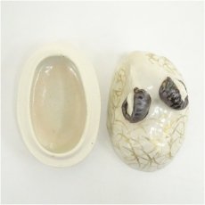 画像4: 琴浦窯　和田桐山造　干支未香合（共箱） (4)