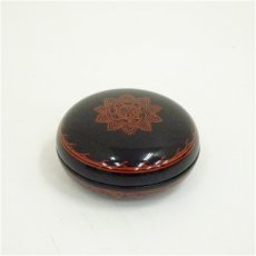 画像2: 森繁工房造　蒟醤香合（共箱） (2)