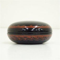 画像4: 森繁工房造　蒟醤香合（共箱） (4)