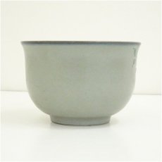 画像4: 美濃焼　一色窯　村瀬造　金砂色絵花文茶碗 (4)