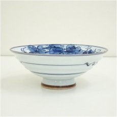 画像1: 有田焼　福峰造　染付飯碗 (1)