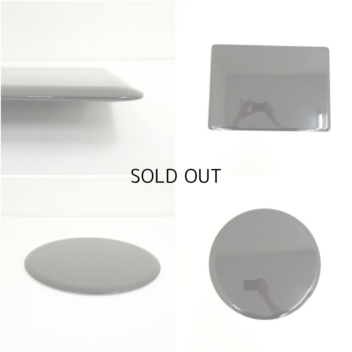 画像6: 輪島塗　目代宗芳造　敷板3枚組（共箱） (6)