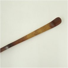 画像3: 宗玄造　竹茶杓（銘：むさしの）（建仁寺　竹田益州書付）（共箱） (3)