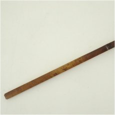 画像4: 宗玄造　竹茶杓（銘：むさしの）（建仁寺　竹田益州書付）（共箱） (4)