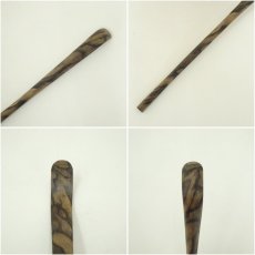 画像6: 川本光春造　縞柿茶杓（共箱） (6)