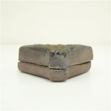 画像3: 備前焼　本山和楽造　扇子香合（共箱） (3)