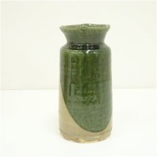 画像4: 児島塊太郎造　織部花生（共箱） (4)