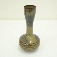 画像2: 高取焼　味楽窯　亀井正久造　花瓶（共箱） (2)