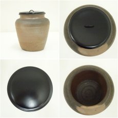 画像6: 備前焼　原田拾六造　水指（共箱） (6)