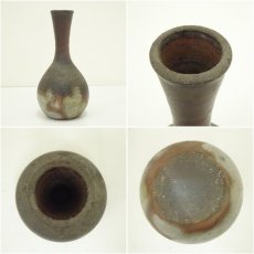 画像6: 備前焼　インベ陶芸　泰山窯造　花入（共箱） (6)