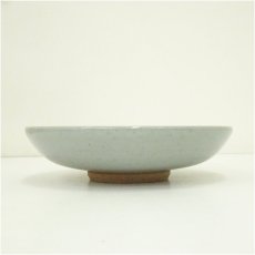 画像4: 作家物　白丹波草文鉢（共箱） (4)