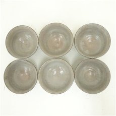 画像3: 葵窯造　加藤春二　絵瀬戸汲出碗6客セット（共箱） (3)