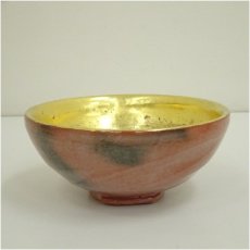 画像3: 脇田好楽造　赤楽嶋台茶碗（共箱） (3)