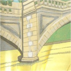 画像4: 奥村土牛など　印刷飾扇子2点（箱付） (4)