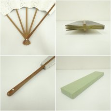 画像7: 富士・龍　印刷飾扇子2点（箱付） (7)