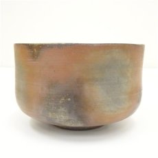 画像2: 備前焼　大平一誠造　茶碗（共箱） (2)
