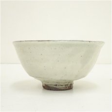 画像3: 久村焼　柳楽勝重造　粉引茶碗（共箱） (3)