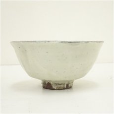 画像4: 久村焼　柳楽勝重造　粉引茶碗（共箱） (4)