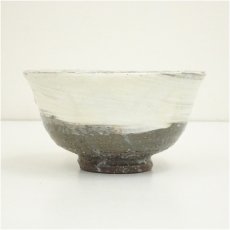 画像4: 京焼　森岡嘉祥造　刷毛目茶碗（共箱） (4)