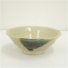 画像2: 秀山窯　黄瀬戸平茶碗（共箱） (2)