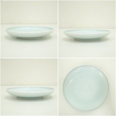 画像6: 快山窯造　青白磁牡丹文銘々皿5客（共箱） (6)
