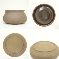 画像6: 越前織田焼　北窯洞造　建水（共箱） (6)