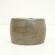 画像4: 楽山焼　十一代　長岡住右衛門（空権）造　太鼓形蓋置（共箱） (4)