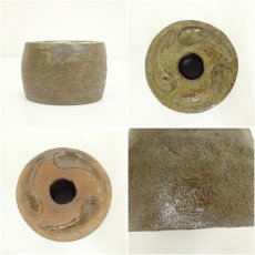画像6: 楽山焼　十一代　長岡住右衛門（空権）造　太鼓形蓋置（共箱） (6)